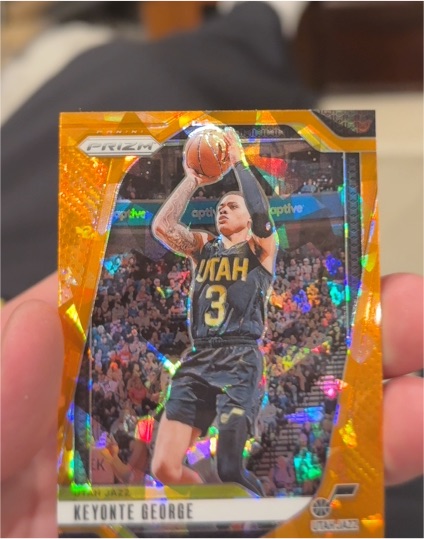 2024-25 Panini Prizm #87 Keyonte George — front