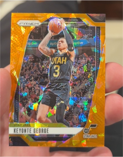 2024-25 Panini Prizm #87 Keyonte George — front