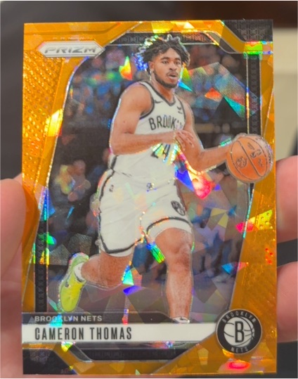2024-25 Panini Prizm #91 Cameron Thomas — front