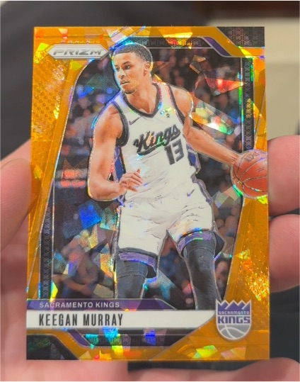 2024-25 Panini Prizm #7 Keegan Murray — front