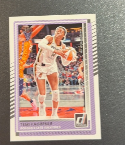 2025 Donruss WNBA #58 Temi Fagbenle — front