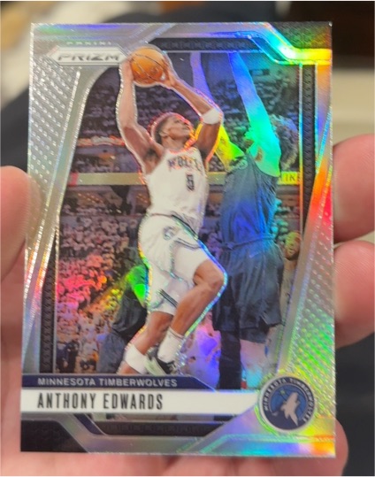 2024-25 Panini Prizm #100 Anthony Edwards — front