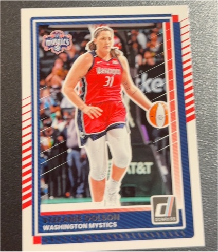 2025 Donruss WNBA #30 Stefanie Dolson — front