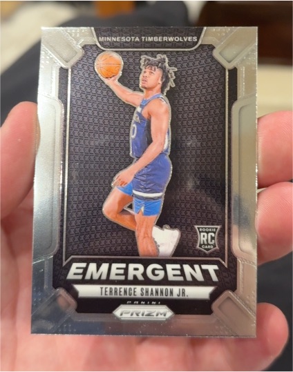 2024-25 Panini Prizm #17 Terrence Shannon Jr. Emergent — front