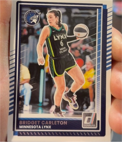 2025 Panini Donruss WNBA #4 Bridget Carleton — front