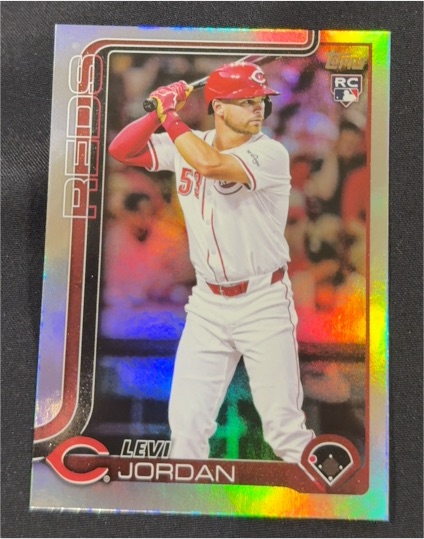 2025 Topps Update Series #US6 Levi Jordan — front