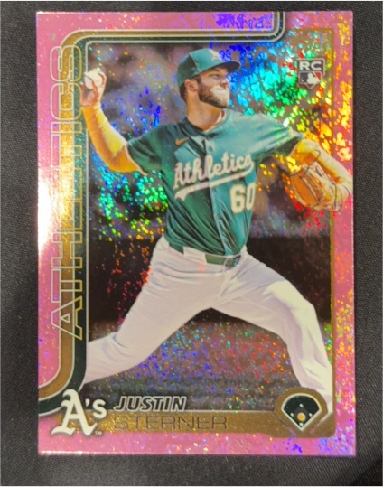 2025 Topps Update #US252 Justin Sterner — front