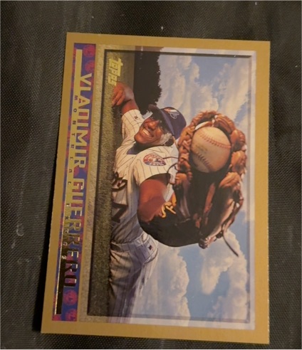 1998 Topps #5 Vladimir Guerrero — front