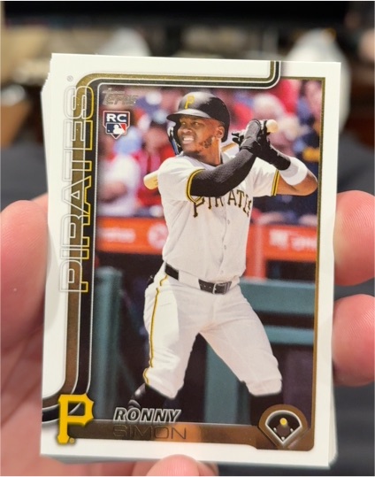 2025 Topps Update Series #US111 Ronny Simon — front