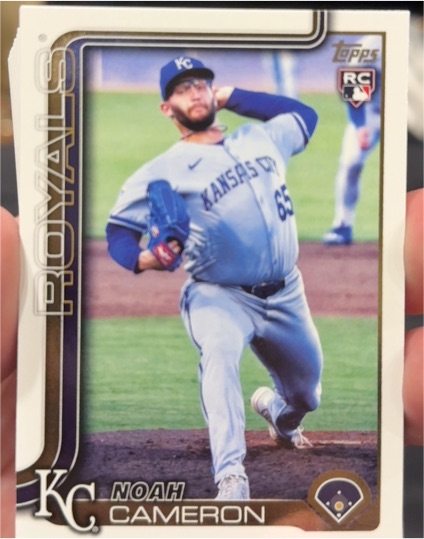 2025 Topps Update #US65 Noah Cameron — front