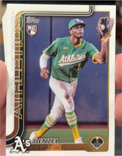 2025 Topps Update #US14 Denzel Clarke — front