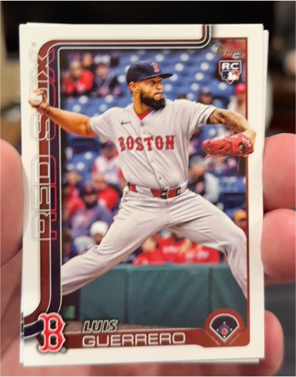 2025 Topps Update #US36 Luis Guerrero — front