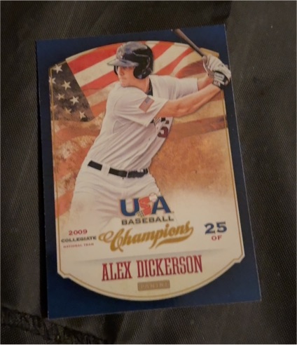 2013 Panini USA Baseball Champions #109 Alex Dickerson — front