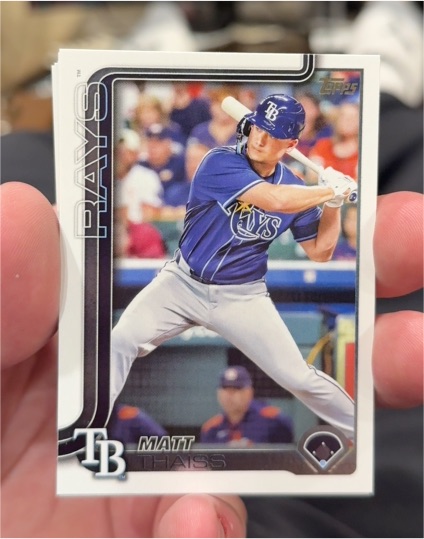 2025 Topps Update #US48 Matt Thaiss — front