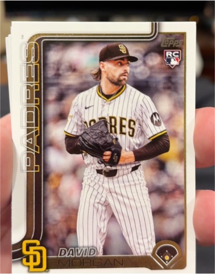2025 Topps Update Series #US348 David Morgan — front