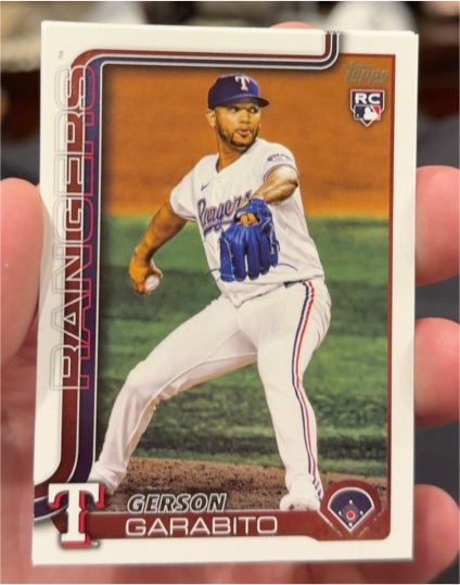 2025 Topps Update #US249 Gerson Garabito — front