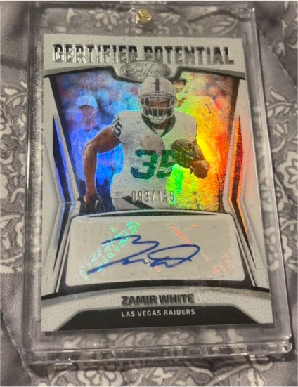 2024 Panini Certified Certified Potential Auto /149 Zamir White — front