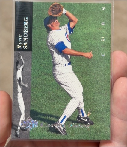 1994 Upper Deck #92 Ryne Sandberg — front