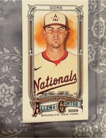 2025 Topps Allen & Ginter Mini #244 MacKenzie Gore — front