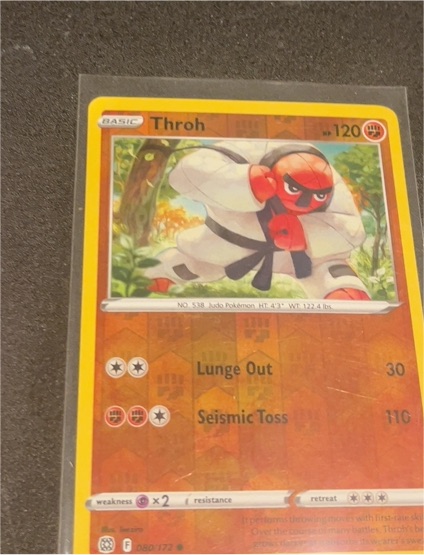 2022 Pokémon Brilliant Stars #080 Throh — front
