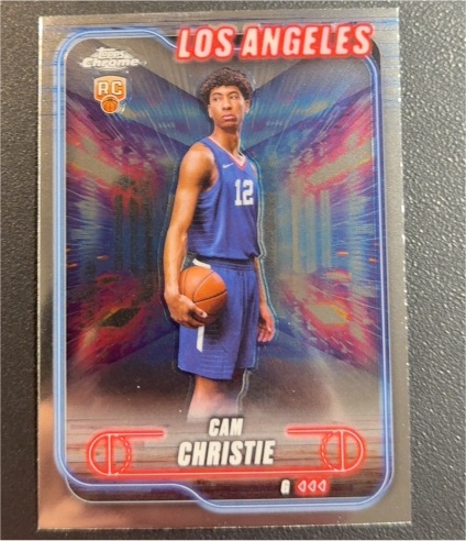 2024-25 Topps Chrome #151 Cam Christie — front