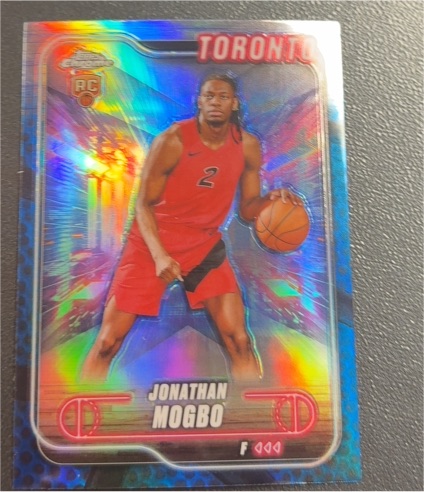 2024-25 Topps Chrome #194 Jonathan Mogbo — front