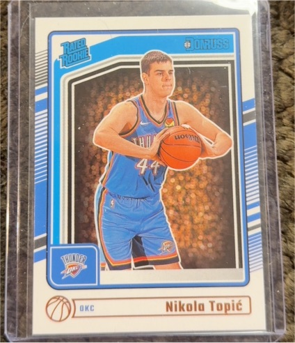 2024-25 Panini Donruss #208 Nikola Topic — front