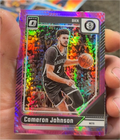 2024-25 Donruss Optic #35 Cameron Johnson — front