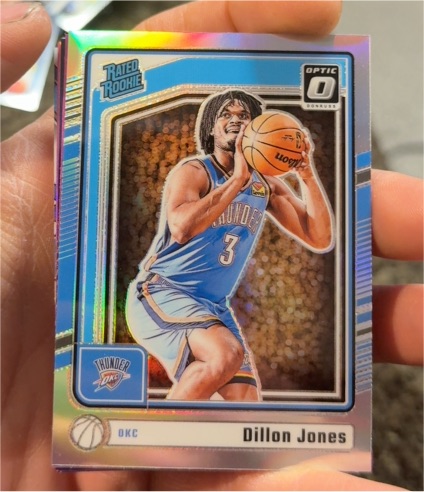 2024-25 Panini Donruss Optic #275 Dillon Jones — front