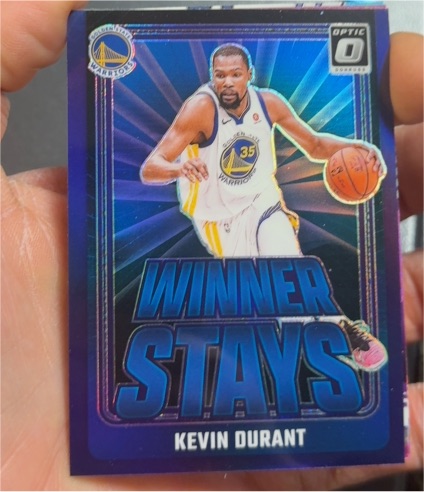 2024-25 Donruss Optic #5 Kevin Durant Winner Stays — front