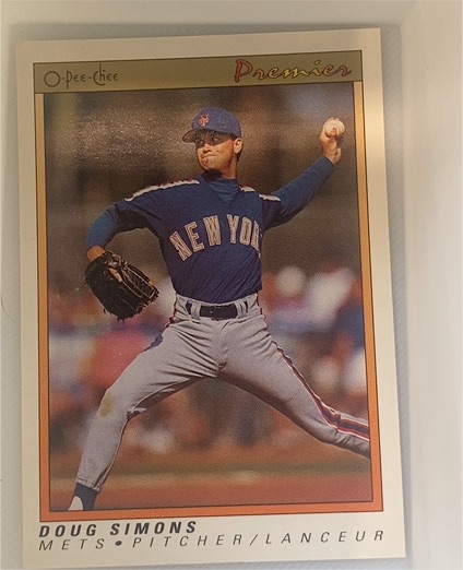 1991 O-Pee-Chee Premier #110 Doug Simons — front