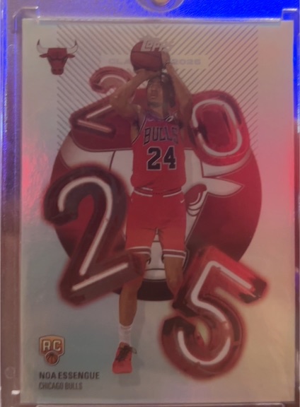 2025-26 Topps #Noa Essengue Chicago Bulls Rookie — front