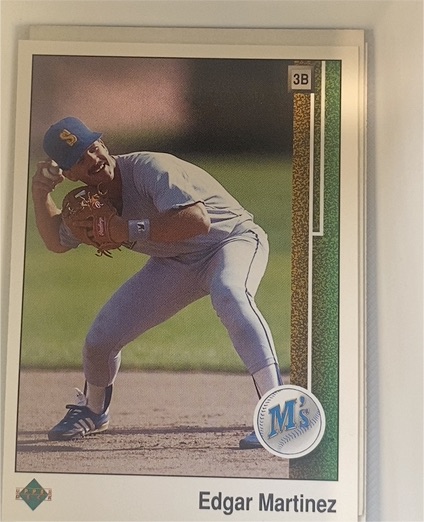 1989 Upper Deck #768 Edgar Martinez — front