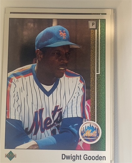 1989 Upper Deck #565 Dwight Gooden — front