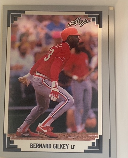 1991 Leaf #286 Bernard Gilkey — front