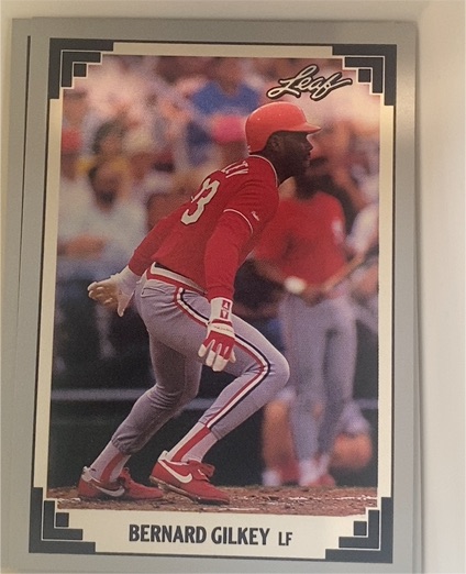 1991 Leaf #286 Bernard Gilkey — front