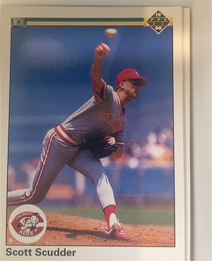 1990 Upper Deck #164 Scott Scudder — front