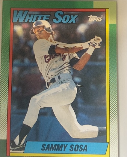 1990 Topps #692 Sammy Sosa — front