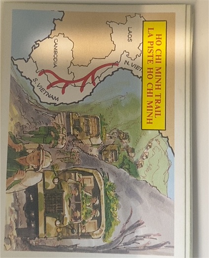 1988 Dart Vietnam Fact Cards #37 Ho Chi Minh Trail — front