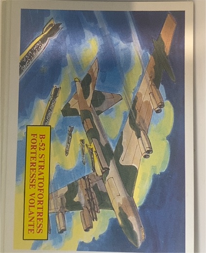 1988 Dart Vietnam Facts #45 B-52 Stratofortress — front