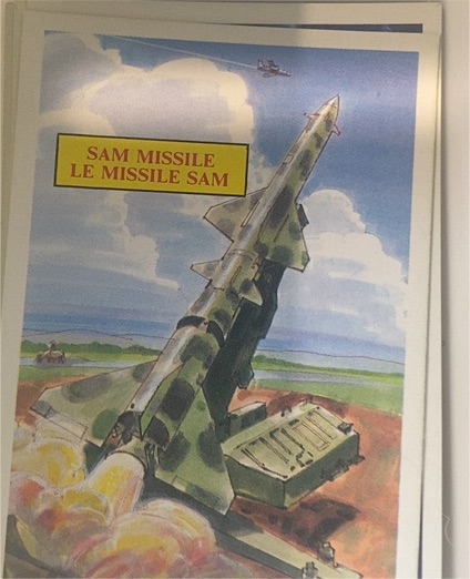 1988 Dart Vietnam Fact Cards Series 1 #46 Sam Missile — front