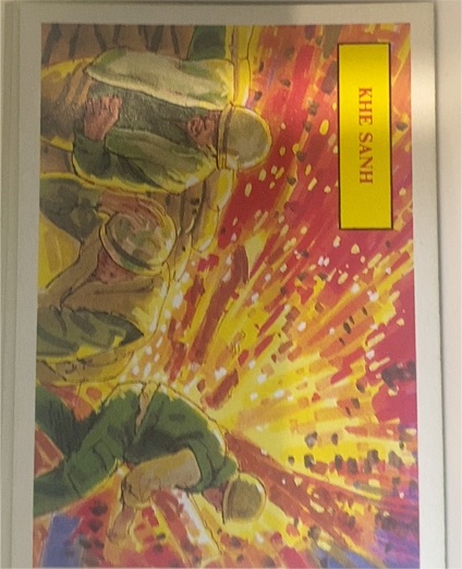 1988 Dart Vietnam Facts #47 Khe Sanh — front