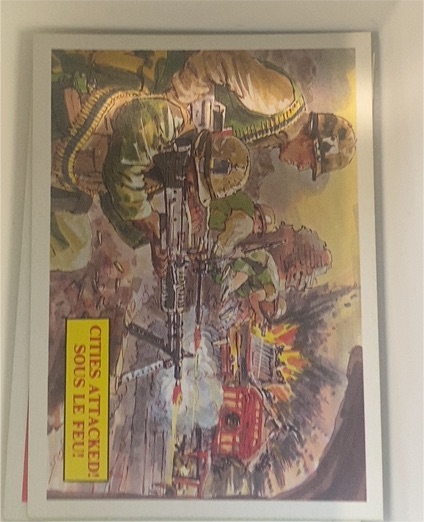 1988 DART Vietnam Cards #49 Cities Attacked — front