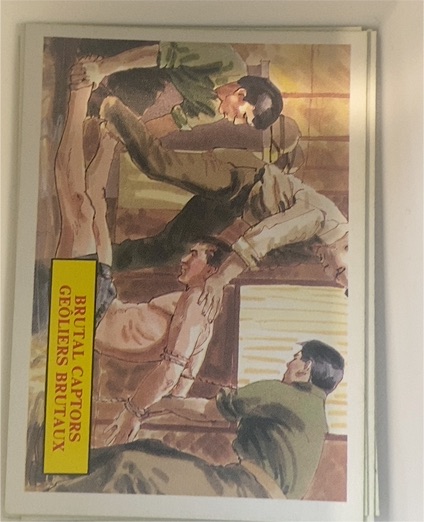 1988 Dart Flipcards Vietnam Facts Series I #53 Brutal Captors — front
