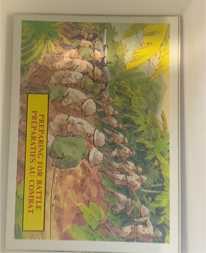 1988 Dart Vietnam Fact Cards #8 Preparing For Battle — front