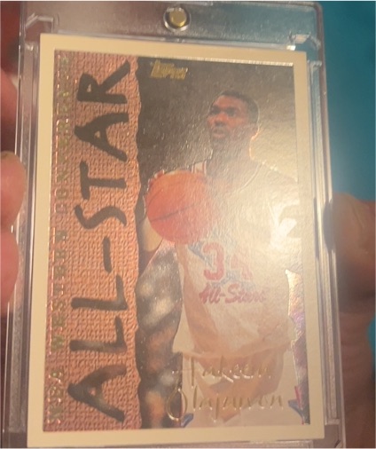 1994 Topps #11 Alonzo Mourning — front