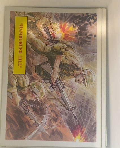 1988 Dart Vietnam Fact Cards #52 Hamburger Hill — front