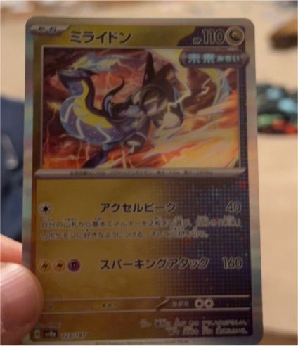 2024 Pokémon Terastal Festival #123 Miraidon — front