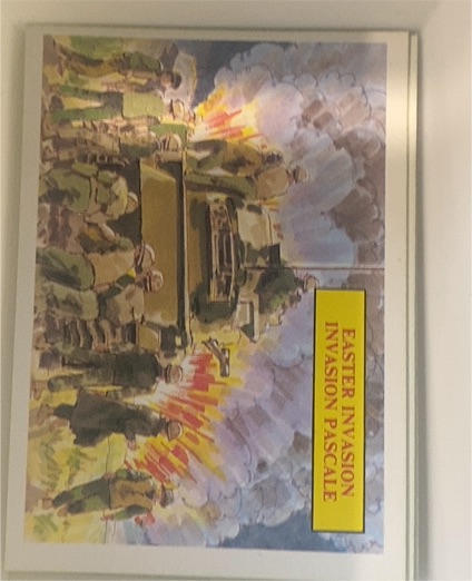 1988 Dart Flipcards Vietnam Facts #58 Easter Invasion — front