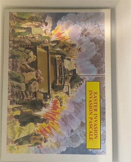1988 Dart Flipcards Vietnam Facts Series I #58 Easter Invasion — front